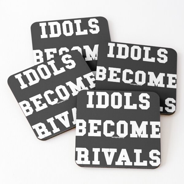 Item preview, Idols Become Rivals White Text designed and sold by AnnmarieLucee.