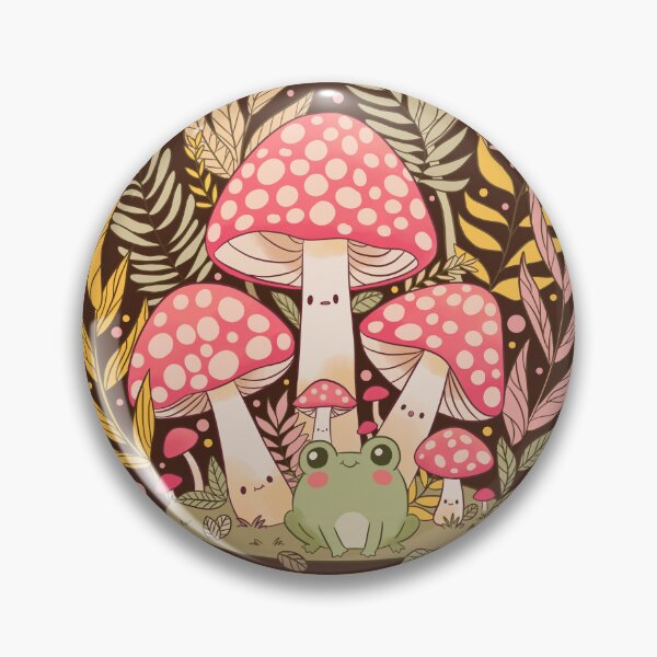 Item preview, Cute Cottagecore vintage frog and mushrooms design  designed and sold by Yaragold.