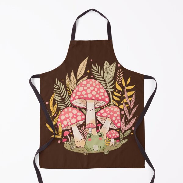 Item preview, Cute Cottagecore vintage frog and mushrooms design designed and sold by Yaragold.