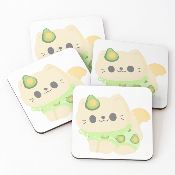 Item preview, Cute cat wearing avocado  designed and sold by Noonznm.