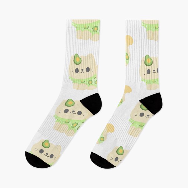 Item preview, Cute cat wearing avocado  designed and sold by Noonznm.
