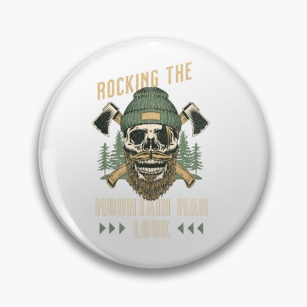 Item preview, Rocking the Mountain Man Look designed and sold by ClaytownTees.