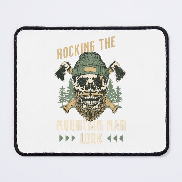 Item preview, Rocking the Mountain Man Look designed and sold by ClaytownTees.