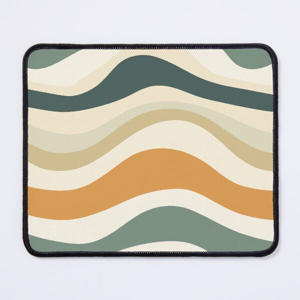 Item preview, Retro Modern, Boho Swirls & Stripes Pattern designed and sold by EffatDezign.