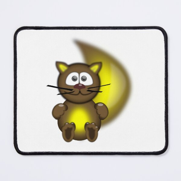 Item preview, Perfectly Hilarious Cute Mascot Brown Cat sticker designed and sold by thespecialtyhub.