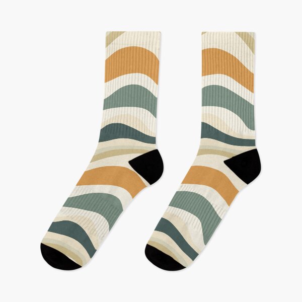 Item preview, Retro Modern, Boho Swirls & Stripes Pattern designed and sold by EffatDezign.