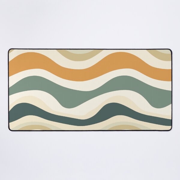 Item preview, Retro Modern, Boho Swirls & Stripes Pattern designed and sold by EffatDezign.
