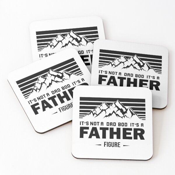 Item preview, It's Not A Dad Bod It's A Father Figure Funny Dad  designed and sold by DrawHandArt.