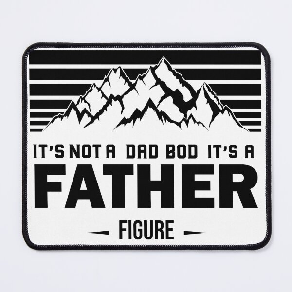 Item preview, It's Not A Dad Bod It's A Father Figure Funny Dad designed and sold by DrawHandArt.