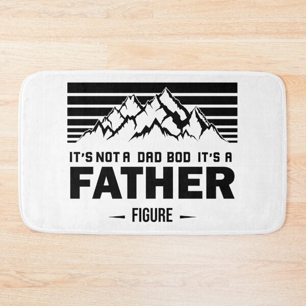 Item preview, It's Not A Dad Bod It's A Father Figure Funny Dad  designed and sold by DrawHandArt.