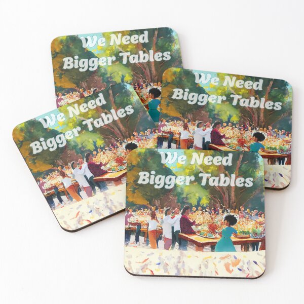 Item preview, We Need Bigger Tables designed and sold by OneLove Shop.