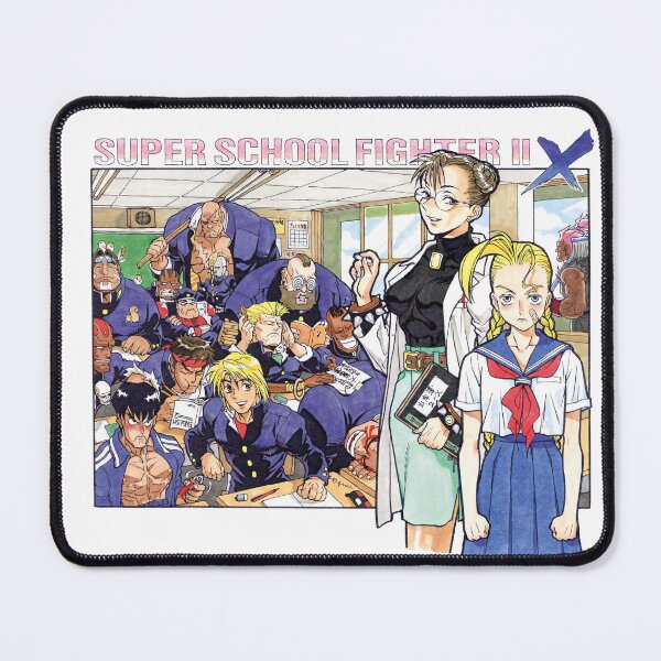 Item preview, Street Fighter Super School Fighter II X Turbo designed and sold by hayesade.