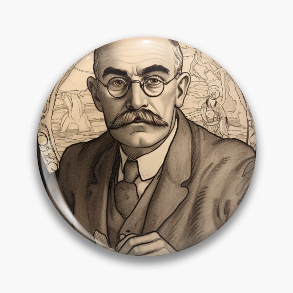 Item preview, Rudyard Kipling designed and sold by ComicsFactory.