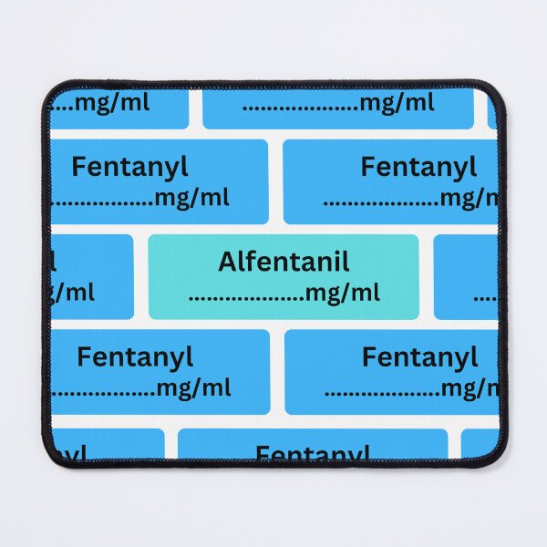 Item preview, Anesthesia Label Fentanyl for Anaesthetist designed and sold by The Remi Reserve.
