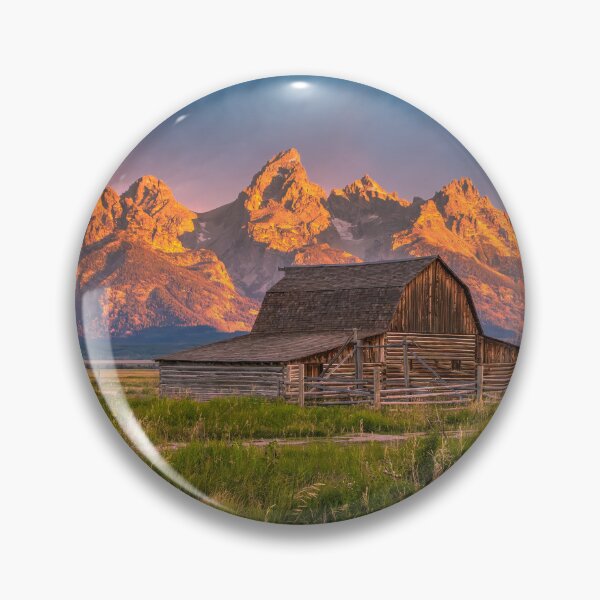 Item preview, Teton Sunrise at the John Moulton Barn designed and sold by Elevated Imaging .