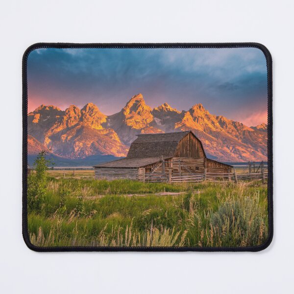 Item preview, Teton Sunrise at the John Moulton Barn designed and sold by Elevated Imaging .