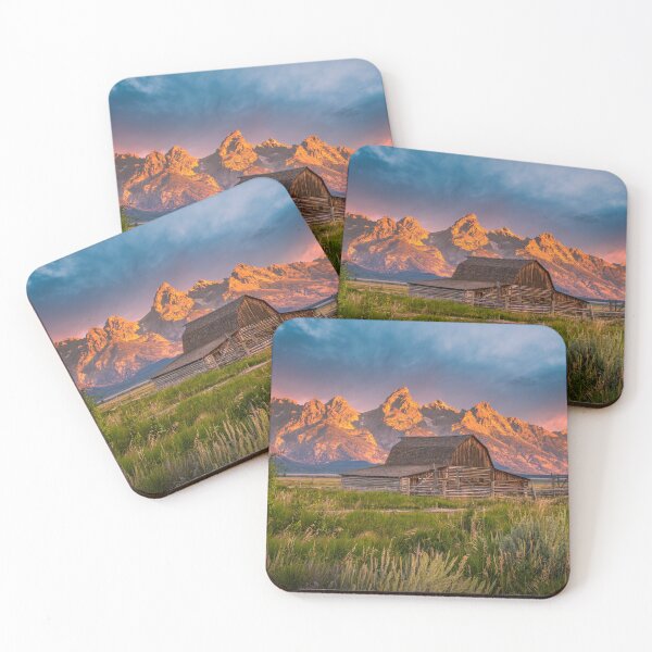 Item preview, Teton Sunrise at the John Moulton Barn designed and sold by Elevated Imaging .
