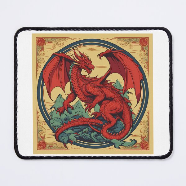 Item preview, Scarlet Majesty, The Fierce Red Dragon designed and sold by designsbyflo.