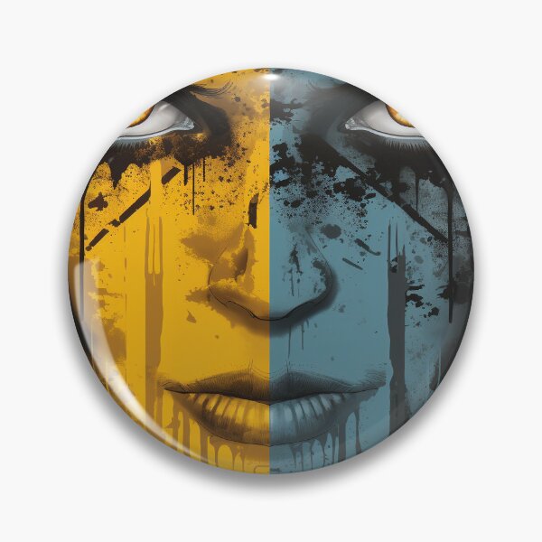 Item preview, Duoetone Woman Face designed and sold by Railvas.