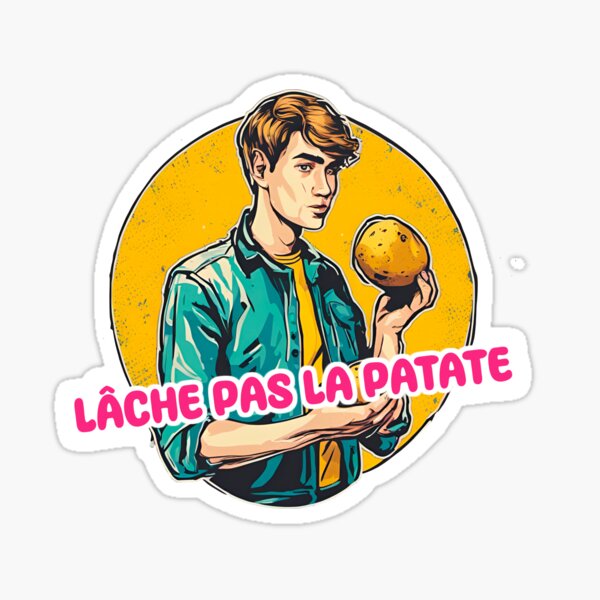 Do not drop the potato Sticker