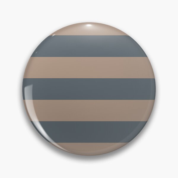 Item preview, Medium SLATE GREY and WARM TAUPE Horizontal STRIPES designed and sold by RachelMacht.