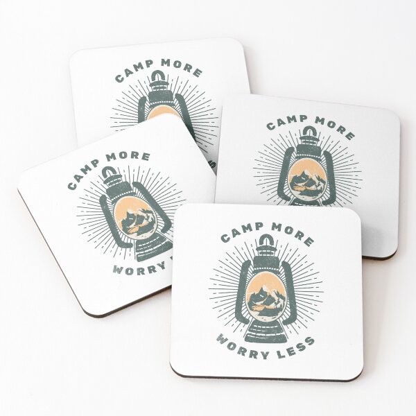 Item preview, Camp More Worry Less designed and sold by ClaytownTees.