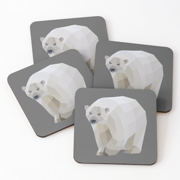 Item preview, Geometric Polar Bear designed and sold by shaldesign.