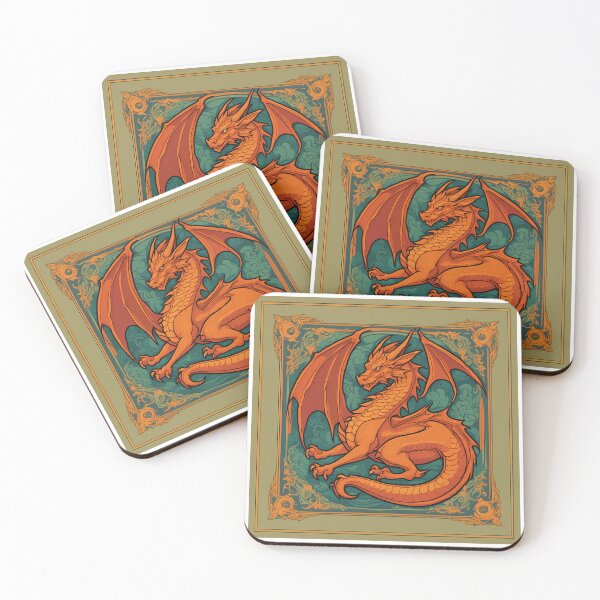 Item preview, The Mighty Orange Dragon designed and sold by designsbyflo.