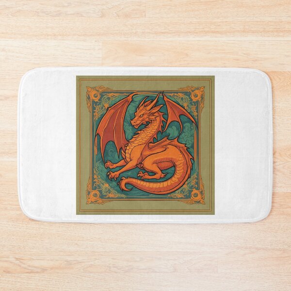 Item preview, The Mighty Orange Dragon designed and sold by designsbyflo.