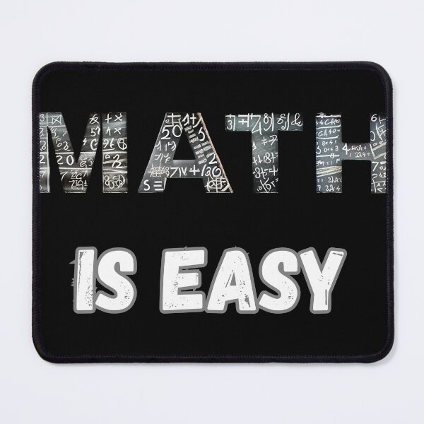 Item preview, Math Is Easy, funny gift for teachers designed and sold by Sunmoonlove.