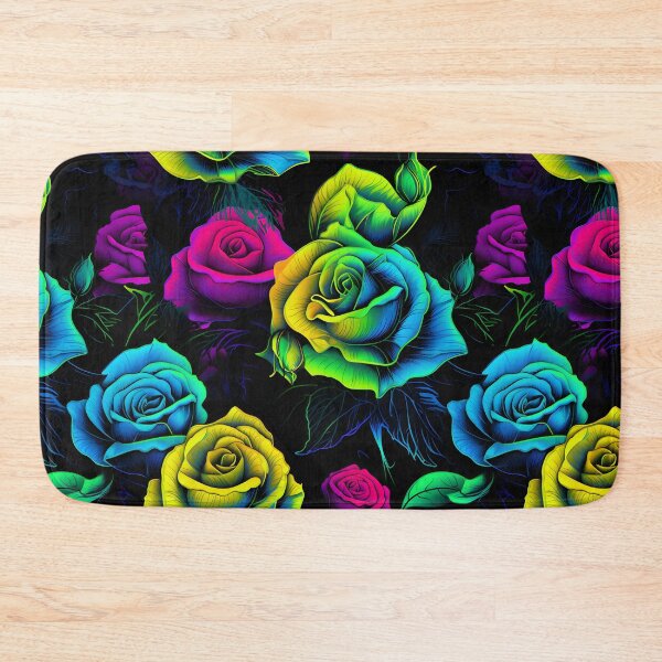 Item preview, Colourful glowing roses designed and sold by Trendy-Artistry.