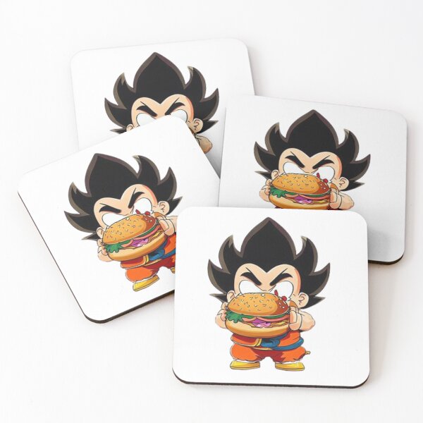 Item preview, Goku eating a giant hamburger designed and sold by Crypto-Universe.