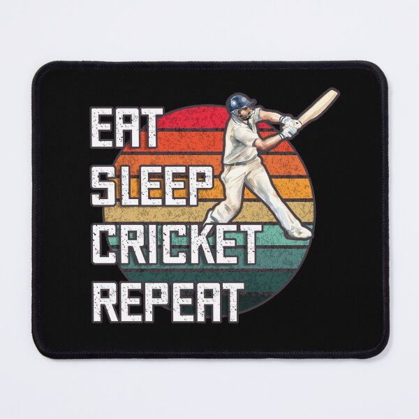 Item preview, Eat Sleep Cricket Repeat designed and sold by DafraDesign.