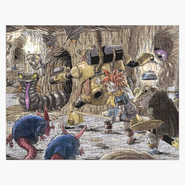 クロノトリガー　ジグソーパズル　1020ピース　キービジュアル　52 × 72 Chrono Trigger Jigsaw Puzzles for Sale | Redbubble