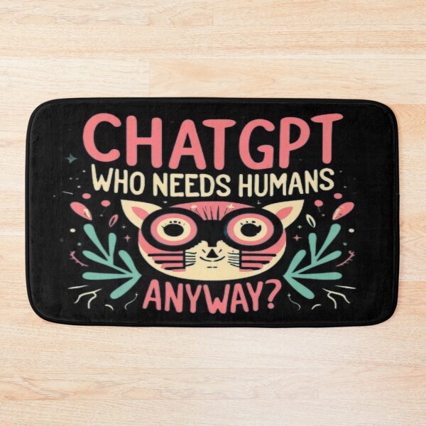 Item preview, ChatGPT, who needs humans anyway? Funny Quotes designed and sold by Wishing-Wings.