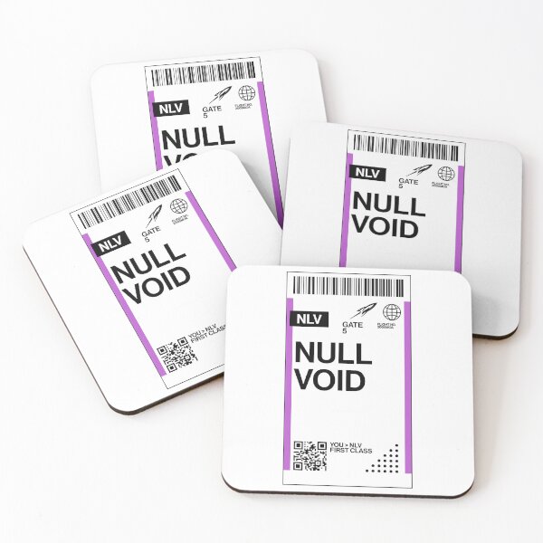 Item preview, Null Void Ticket designed and sold by BirdieHerrera.