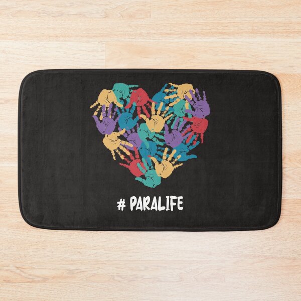 Item preview, Special Paraprofessional Autism Awareness Heart Paraeducator designed and sold by MrEddie10.