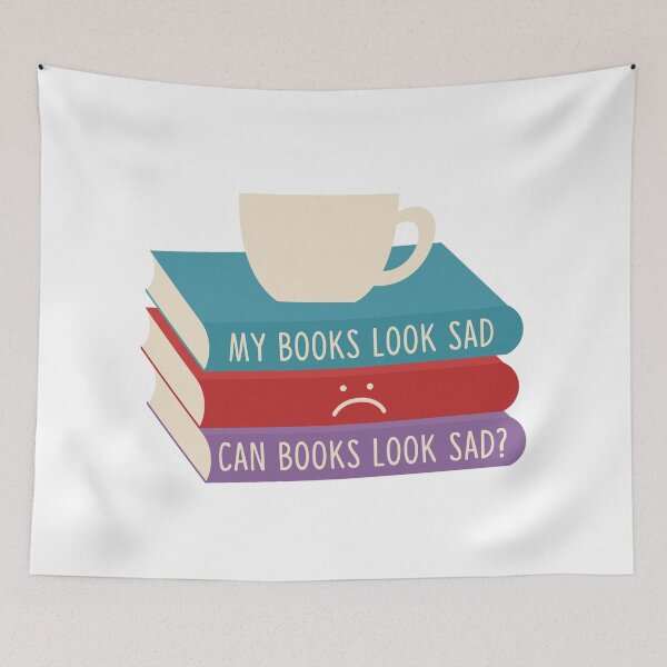Item preview, Can books look sad? designed and sold by RafaTakami.