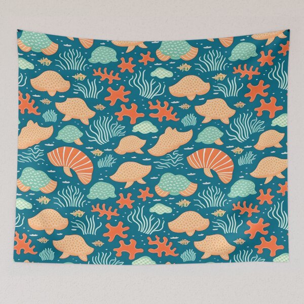 Item preview, Creatures under the sea pattern designed and sold by 29Bumblebee.