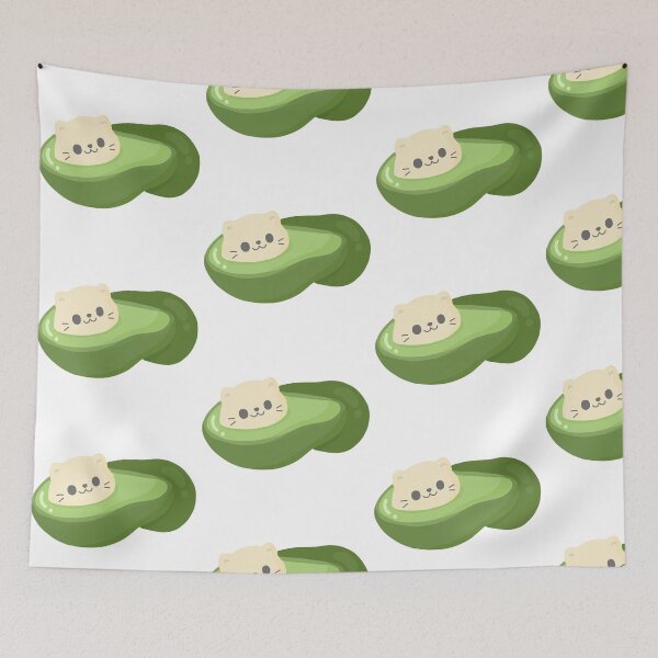 Item preview, Cate on avocado  designed and sold by Noonznm.