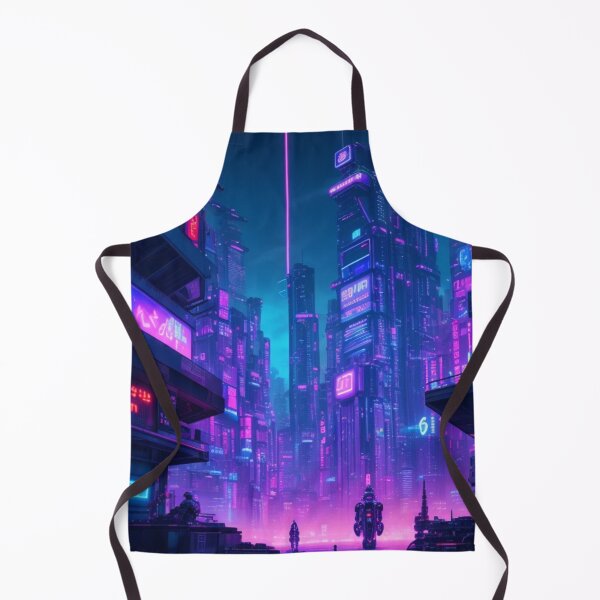Item preview, Cyberpunk city year 5000 designed and sold by mikaws.