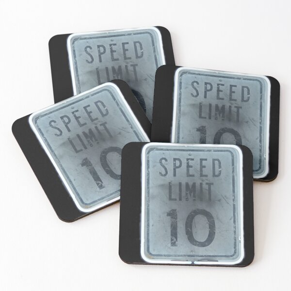 Item preview, Speed Limit 10 designed and sold by The-Neon-Shop.