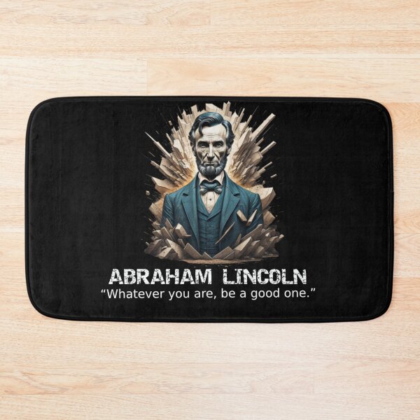 Item preview, Abstract Abraham Lincoln Portrait with Quote designed and sold by Hungry-Murphy.
