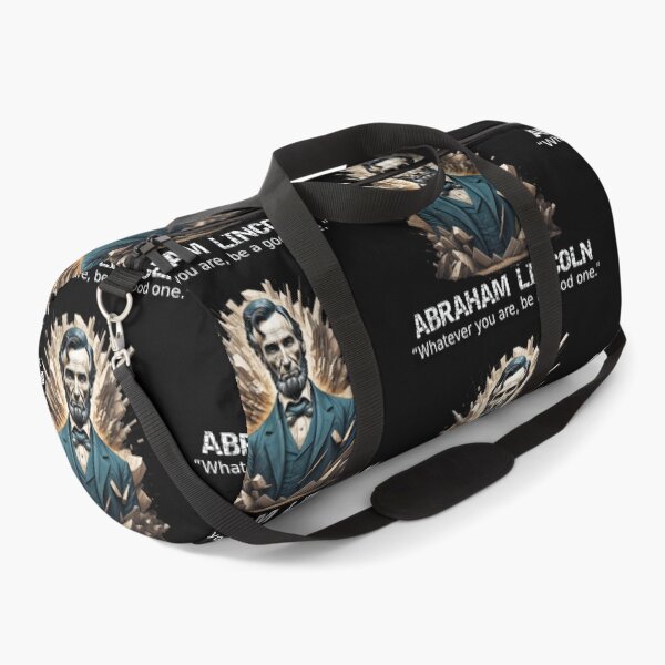 Item preview, Abstract Abraham Lincoln Portrait with Quote designed and sold by Hungry-Murphy.