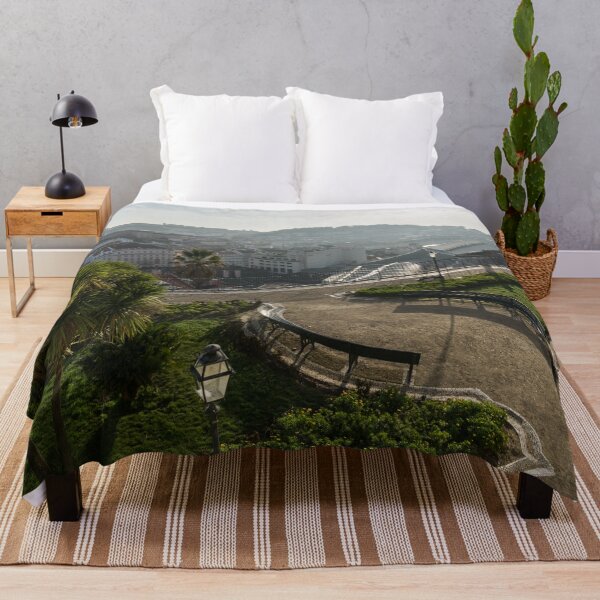 Item preview, Fantastic Viewing Terrace - Soft Mist and Sunshine over Lisbon  Portugal designed and sold by Georgia Mizuleva.