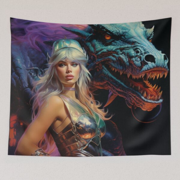 Item preview, dragon rider designed and sold by TEEJAMBOREE.