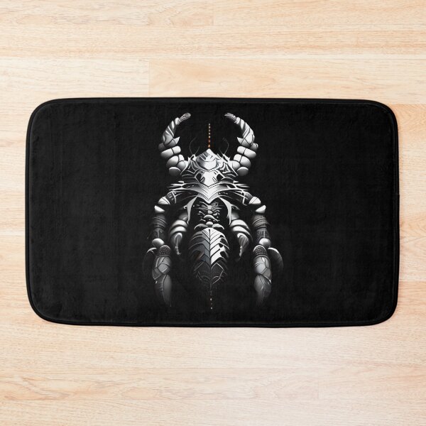 Item preview, METALLIC SCORPION WARRIOR BLACK SILVER 1 designed and sold by justyna-s28.