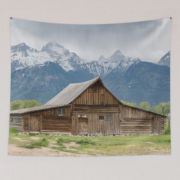 Item preview, Mormon Row Barn | Grand Teton National Park designed and sold by TinyDinoDesigns.