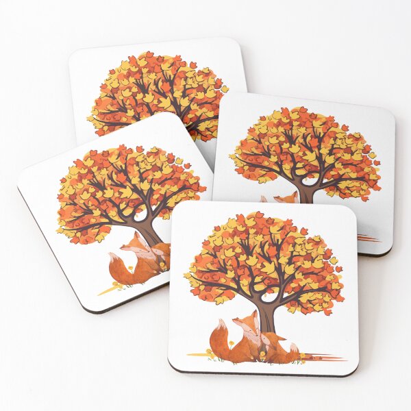 Item preview, Autumn Fox Tree designed and sold by P9Designs.