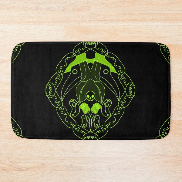 Item preview, Yersinia Pestis (green & black) designed and sold by PaganArtisan.